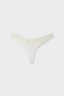 Tanga brodé;${refinementColor}