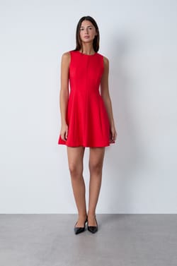 Straight Short Dress;${refinementColor}