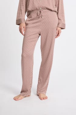 Pantalon de pyjama à motifs;${refinementColor}