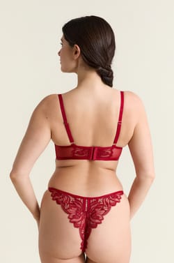 Bustier beha in guipure;${refinementColor}