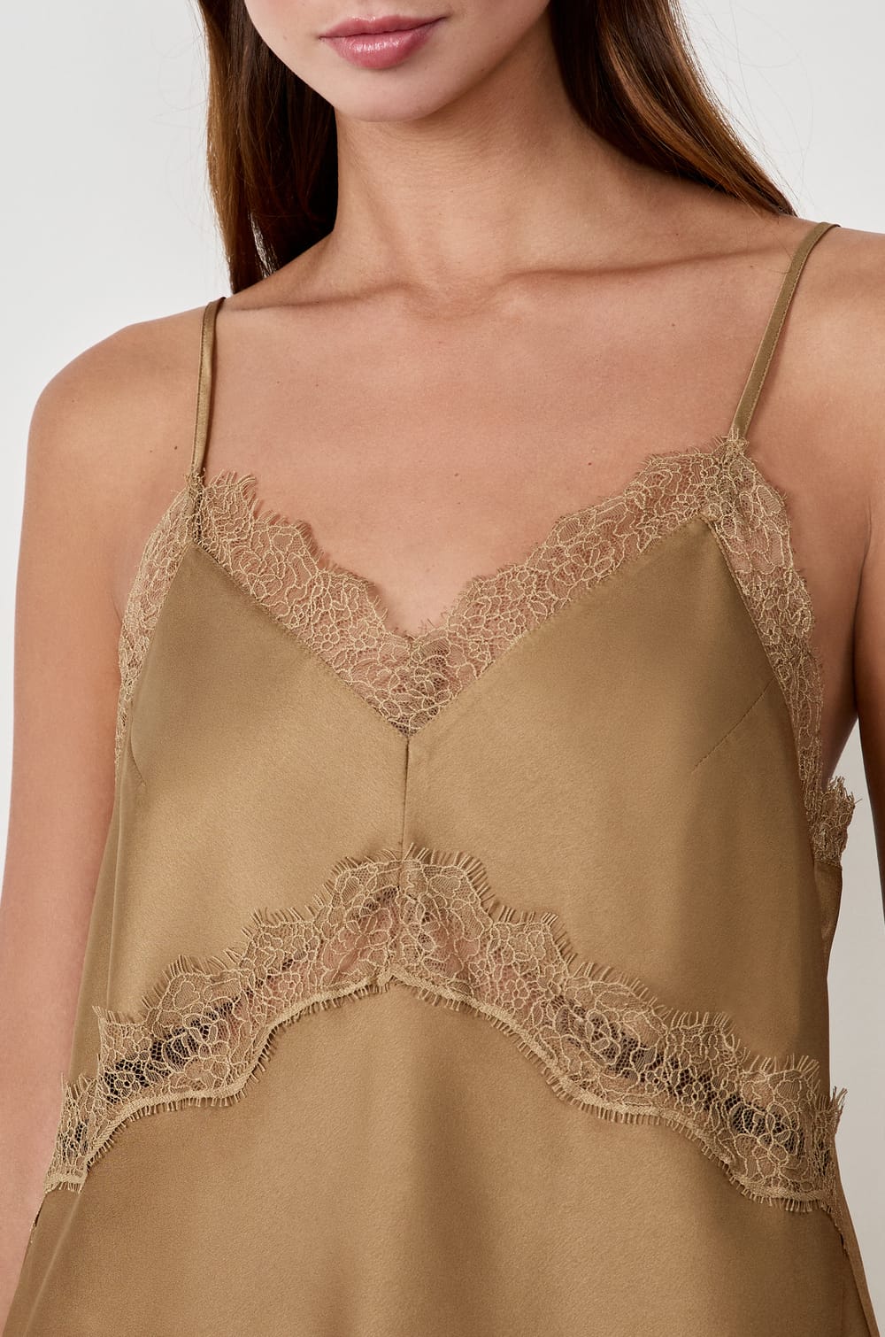 Lace Collar Camisole;${refinementColor}