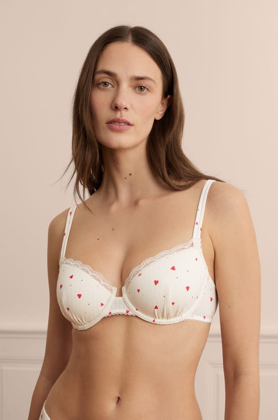 Bra N.4 - The Lightly Lined in Pointelle;${refinementColor}