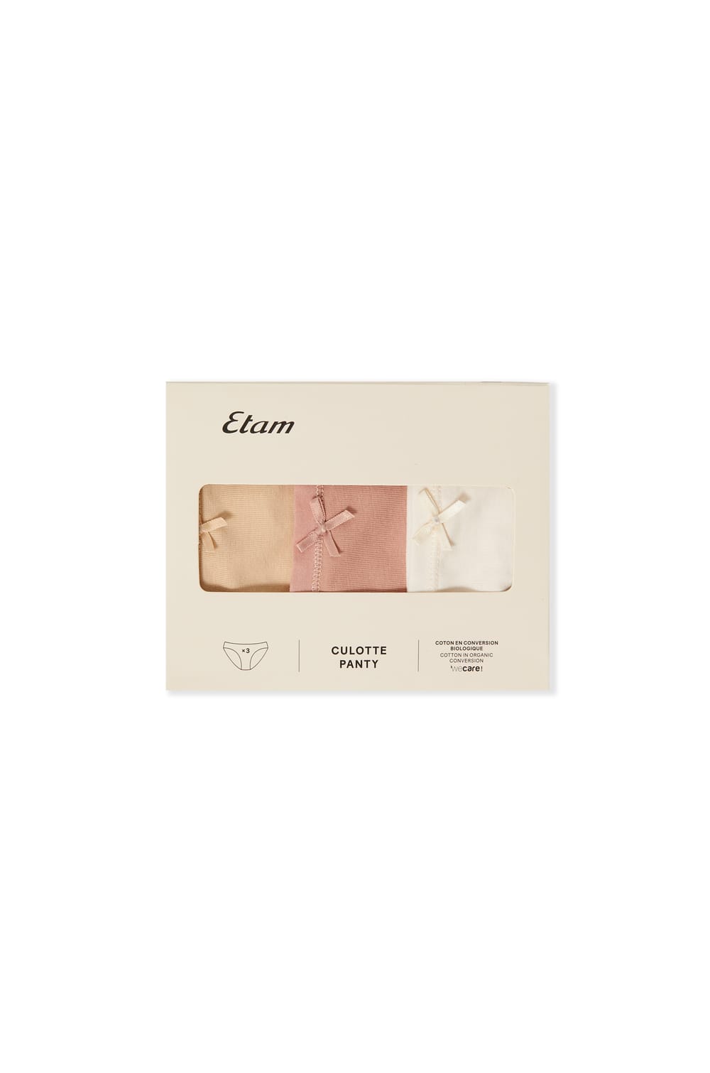 Pack of 3 Cotton Briefs;${refinementColor}