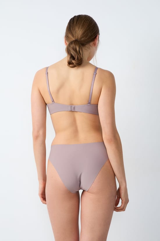 Soutien-gorge coques fines sans armatures en microfibre;${refinementColor}