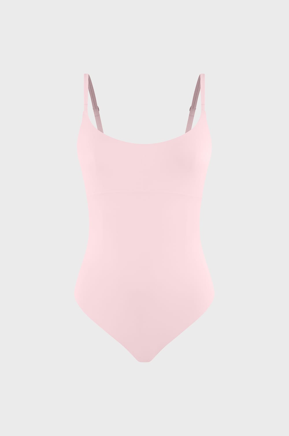 Microfiber bodysuit with integrated bralette;${refinementColor}