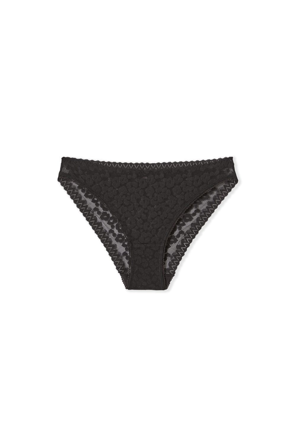 Cotton and Lace Brief;${refinementColor}