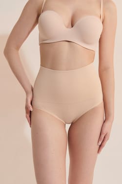 High-Waist Shaping Brief - Medium Support;${refinementColor}