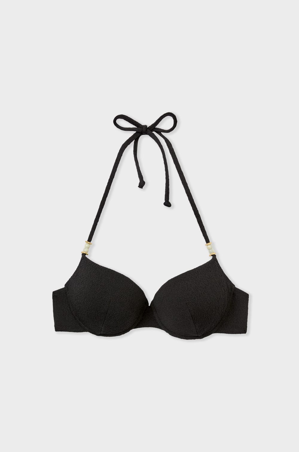 SPE PL Biustonosz push-up z fiszbinami i ozdobnymi detalami - góra od bikini;${refinementColor}