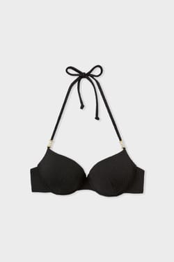 SPE PL Biustonosz push-up z fiszbinami i ozdobnymi detalami - góra od bikini;${refinementColor}