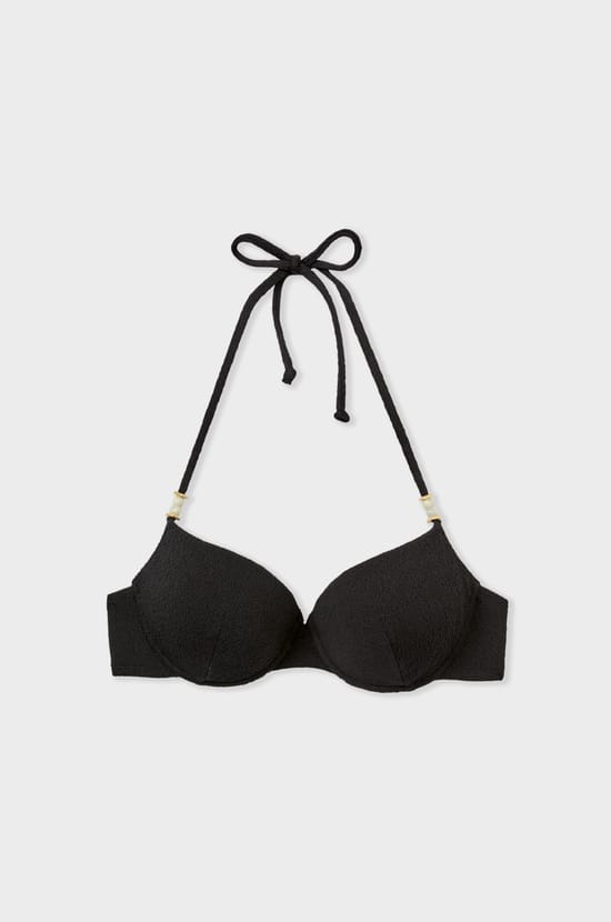 SPE PL Biustonosz push-up z fiszbinami i ozdobnymi detalami - góra od bikini;${refinementColor}