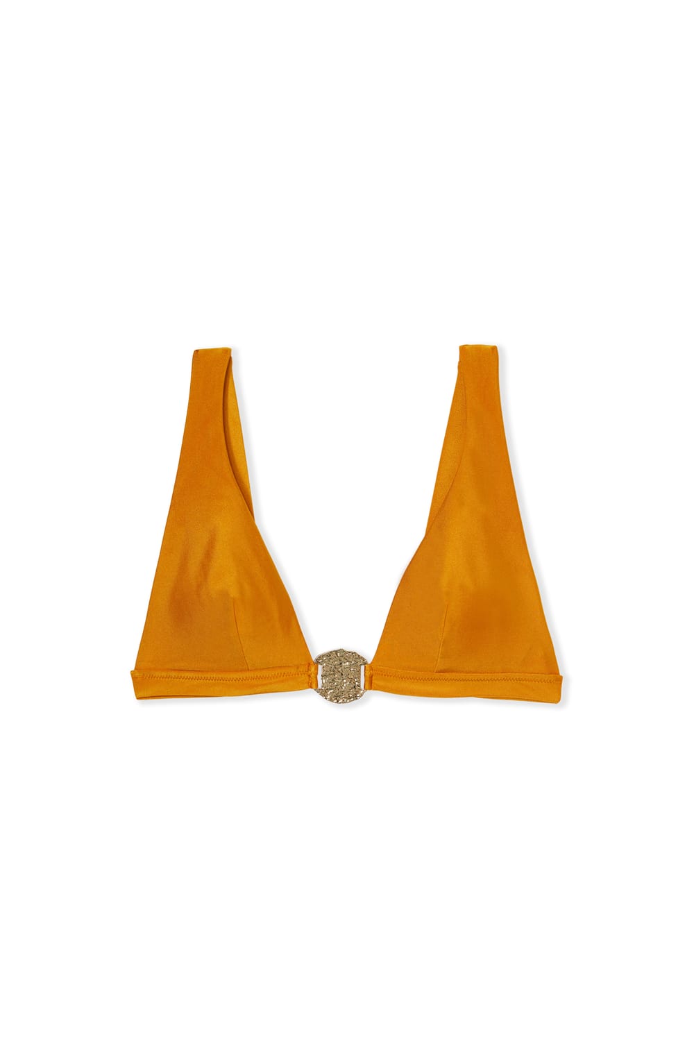 Haut de maillot triangle satin&eacute; avec d&eacute;tail bijou - Etam x H&ocirc;tel Mahfouf;${refinementColor}
