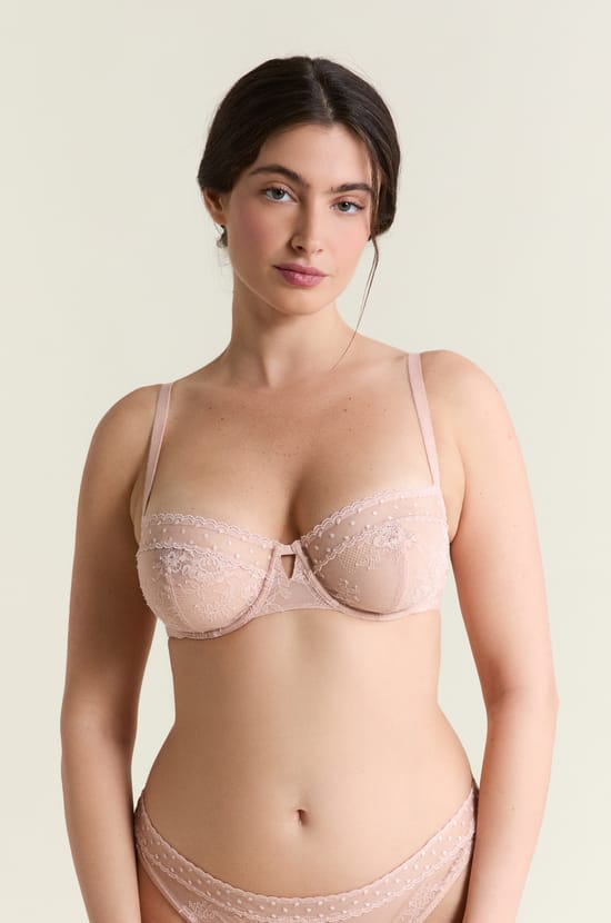 Soutien-gorge N.9 - Balconnet avec broderie;${refinementColor}