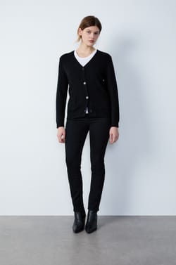 Buttoned Cardigan;${refinementColor}