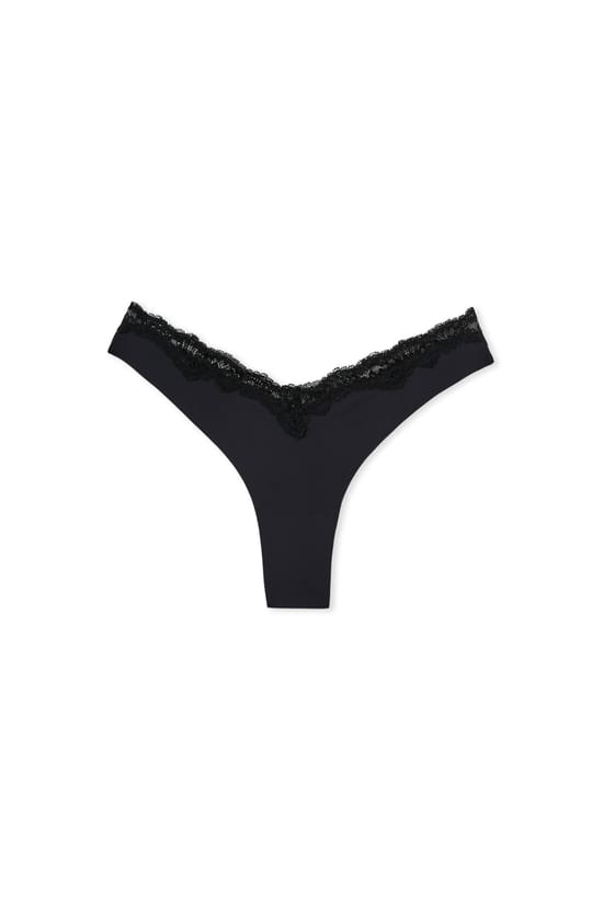 Thong With Lace Detail;${refinementColor}