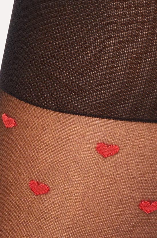 Medias de corazón de moda - 30D;${refinementColor}