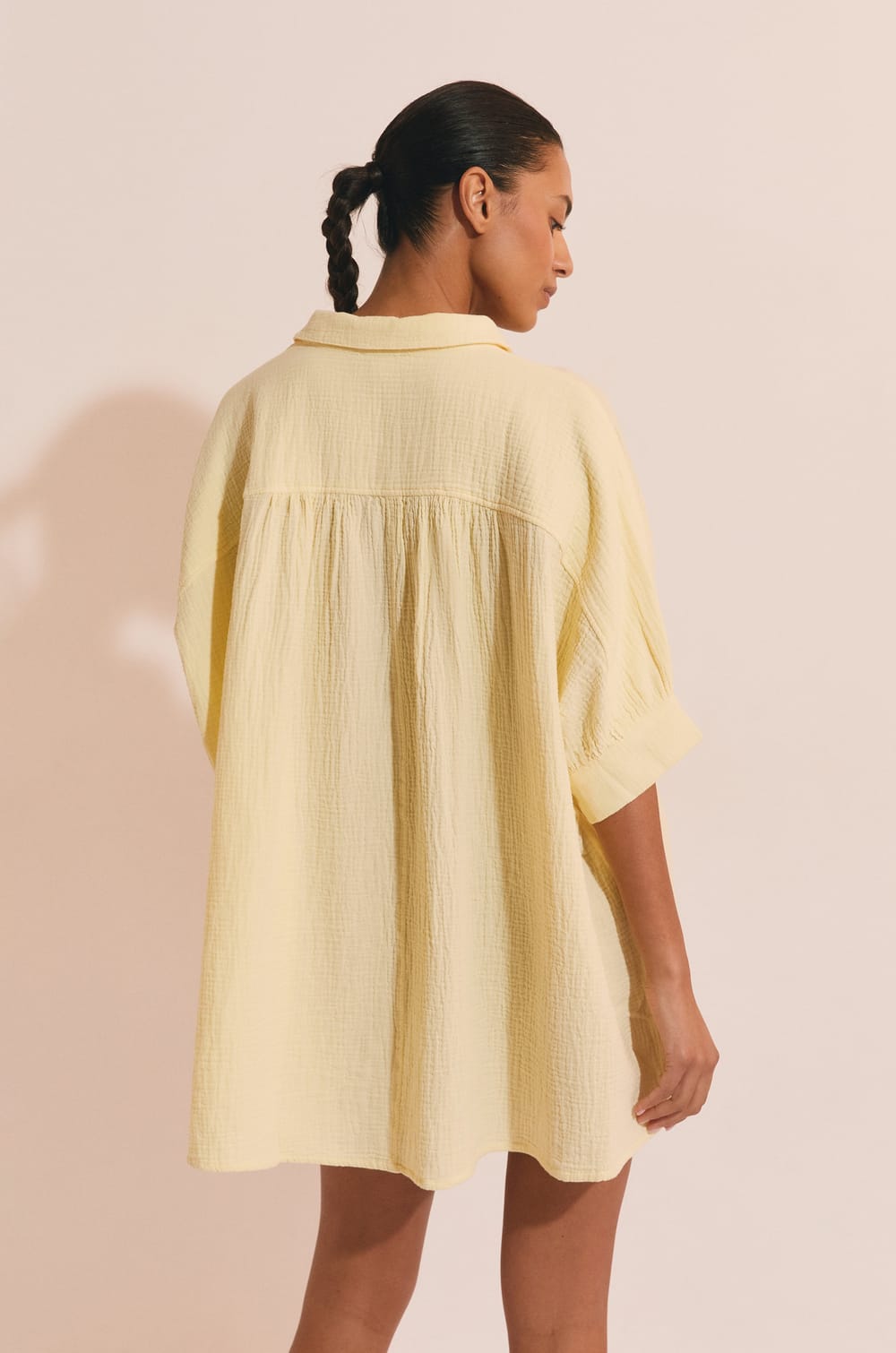 Chemise de nuit en coton;${refinementColor}