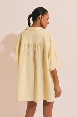 Chemise de nuit en coton;${refinementColor}