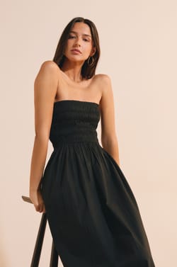Robe longue en coton;${refinementColor}