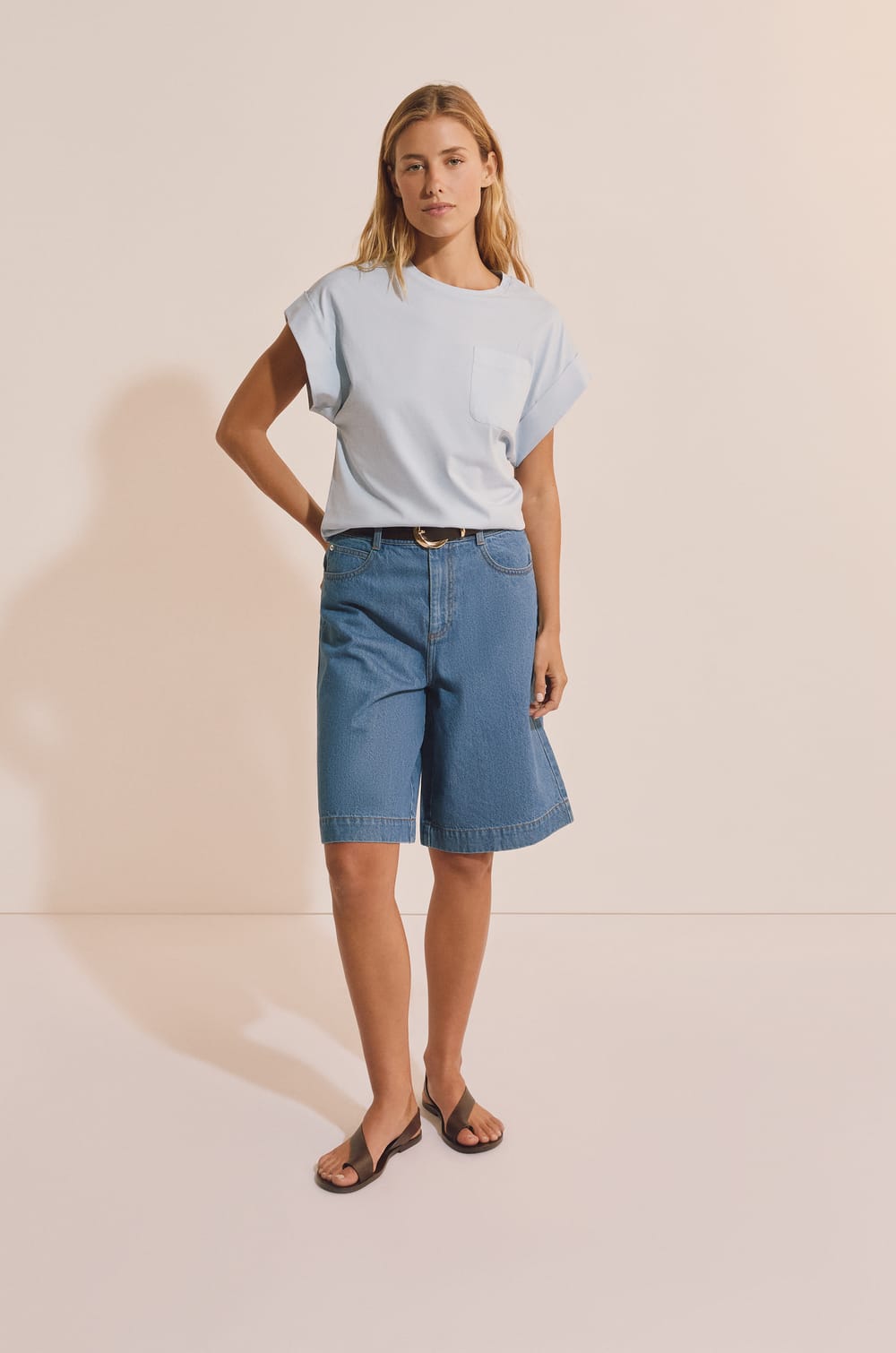 T-shirt manches courtes en coton;${refinementColor}