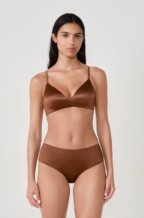 Soutien-gorge triangle sans armatures;${refinementColor}