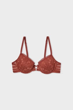 Soutien-gorge N.4 - Le coques fines en dentelle;${refinementColor}