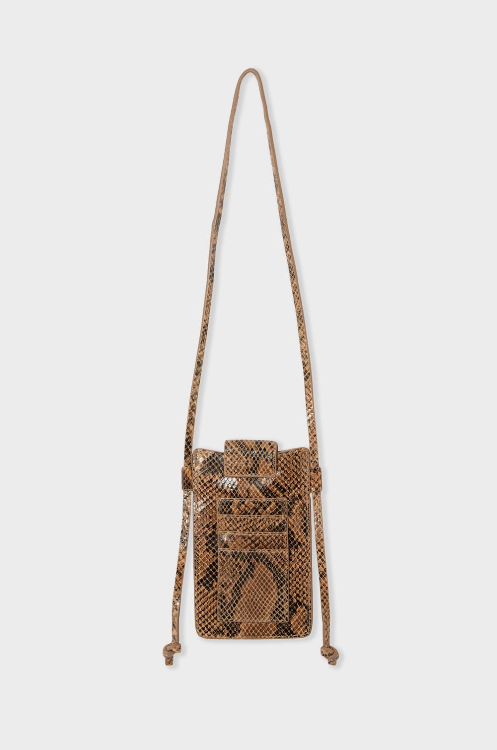Printed leather bag;${refinementColor}