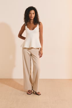 Top en maille;${refinementColor}