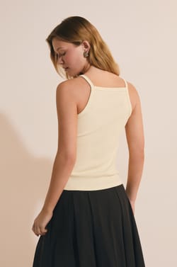 D&eacute;bardeur c&ocirc;tel&eacute; en coton;${refinementColor}