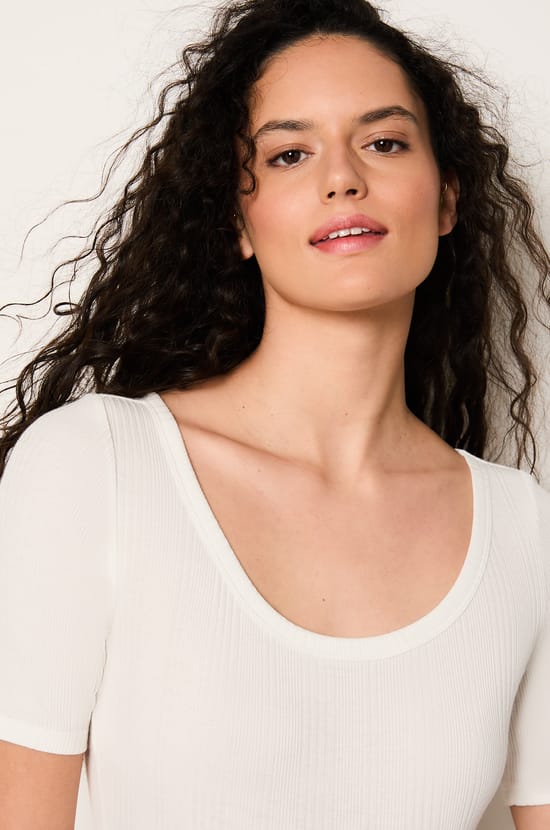 Body de algodón acanalado;${refinementColor}