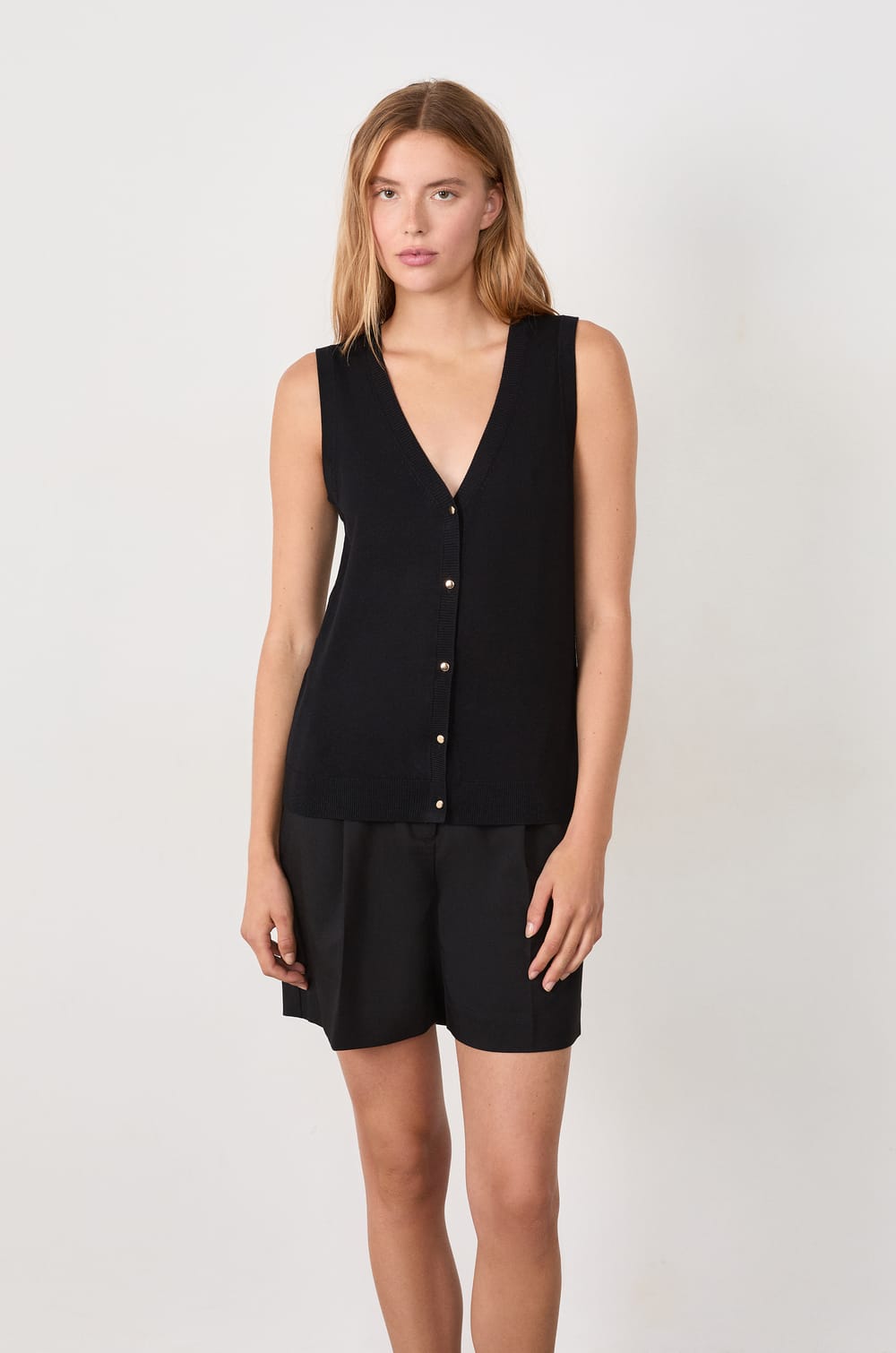 C&aacute;rdigan sin mangas;${refinementColor}