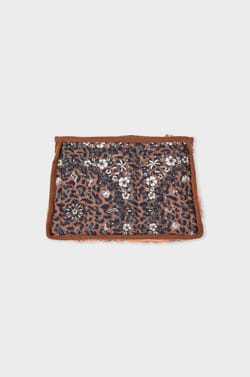 Pochette imprimée en coton;${refinementColor}