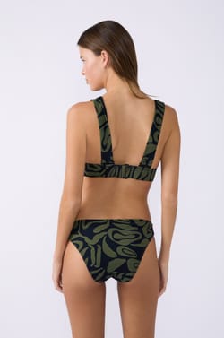 Culotte de bikini bas de maillot &agrave; motif;${refinementColor}