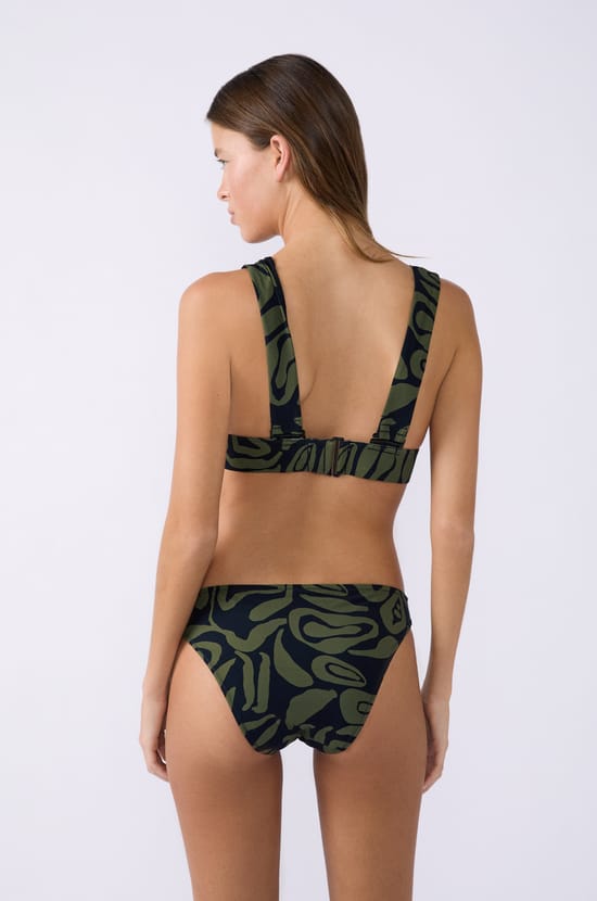 Culotte de bikini bas de maillot &agrave; motif;${refinementColor}