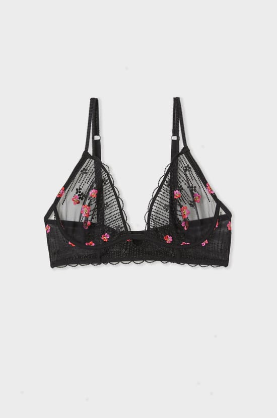 Soutien gorge classique en dentelle;${refinementColor}