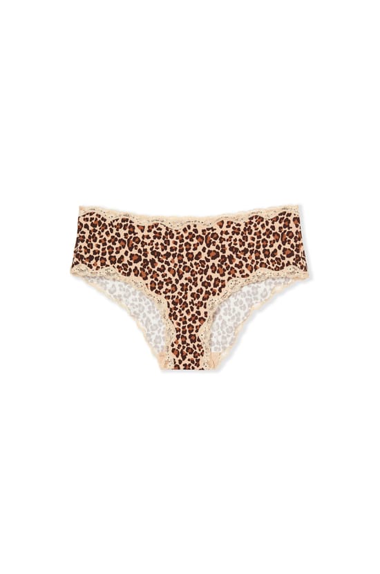 Shorty en microfibre &agrave; motifs;${refinementColor}