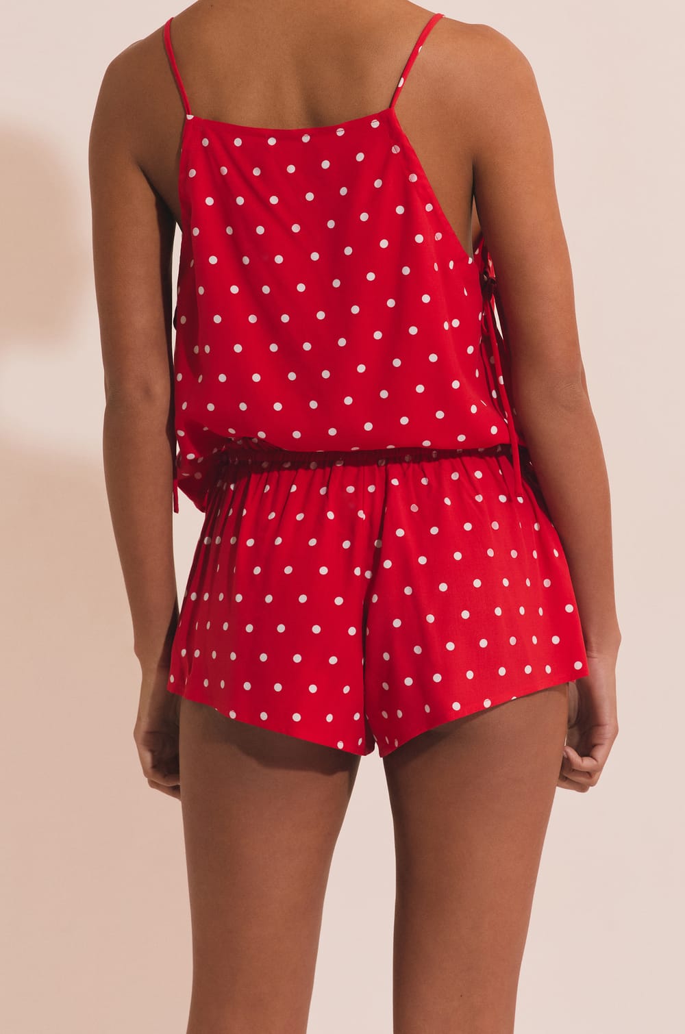 Short de pyjama &agrave; pois;${refinementColor}