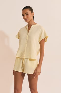 Chemise de pyjama en coton;${refinementColor}