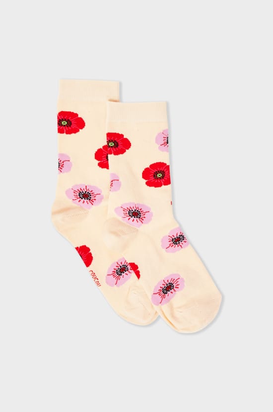 Chaussettes à motifs fleurs Coucou Suzette;${refinementColor}