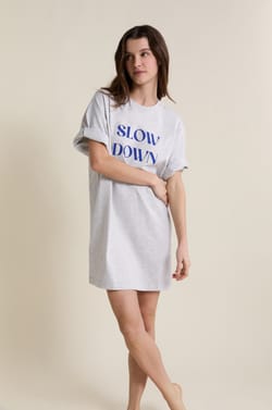 Chemise de nuit en coton;${refinementColor}