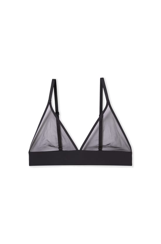 Triangle Bra In Tulle;${refinementColor}