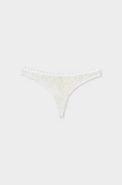 Tanga de encaje;${refinementColor}
