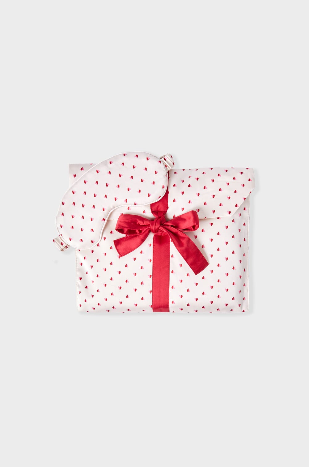 2-Piece Pajama Set With Patterns And Mask;${refinementColor}