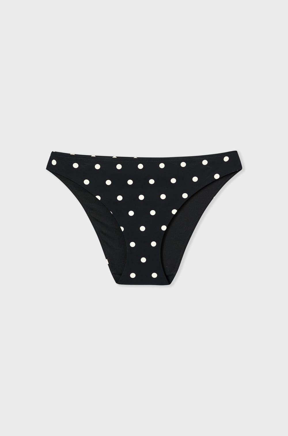Polka dot bikini bottom;${refinementColor}