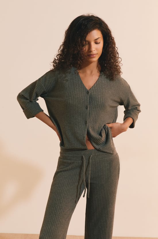 Gilet de pyjama c&ocirc;tel&eacute;;${refinementColor}