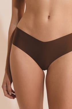Hipster V-shape en microfibre;${refinementColor}