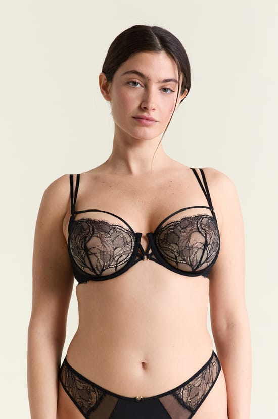 Soutien-gorge N.9 - Balconnet en dentelle et liens;${refinementColor}