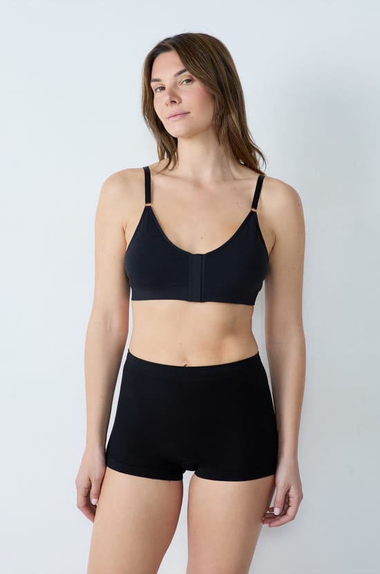 Post-mastectomy Cotton Bralette;${refinementColor}