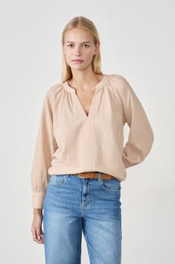 Blouse manches longues;${refinementColor}
