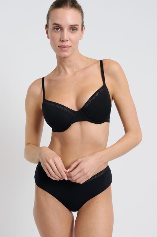 Soutien-gorge N.4 - Le coques fines en coton biologique;${refinementColor}