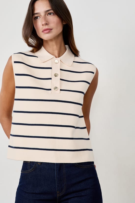 Sleeveless Sweater;${refinementColor}
